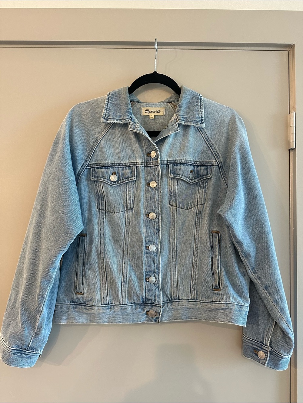 Madewell Light Blue Denim Trucker Jacket